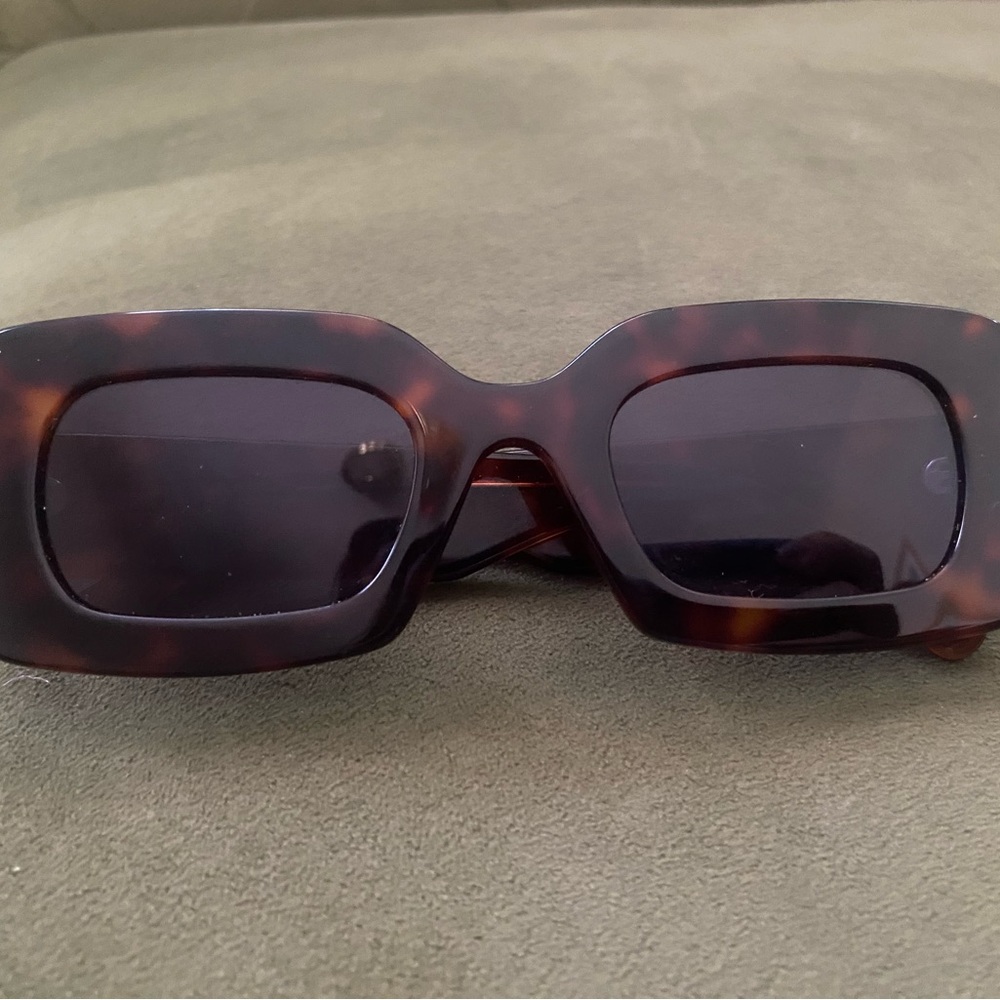 Mango Rectangular Tortoiseshell Sunglasses - image 3